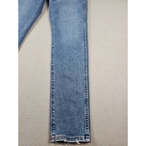 Madewell Size 27 28x28 10" High-Rise Skinny Jeans Dewitt Wash Button Fly - Picture 6 of 14
